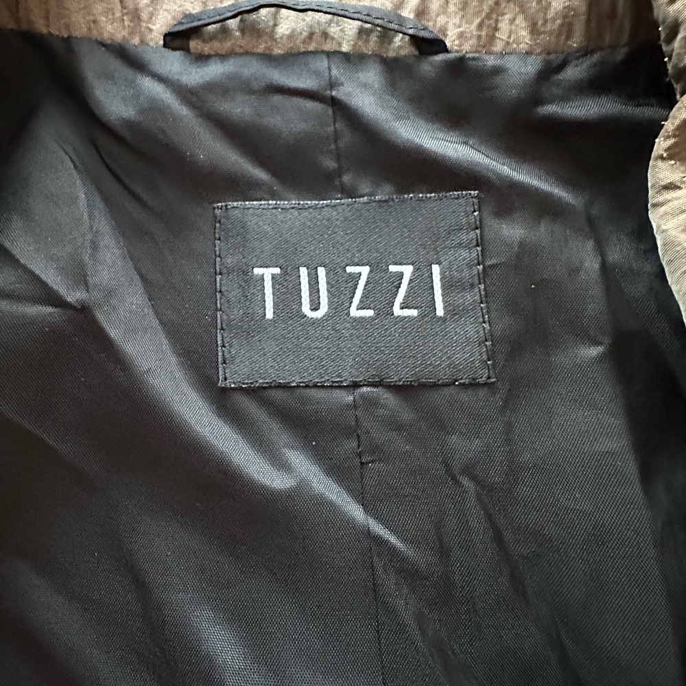 Tuzzi Bronze Sequin Blazer Size 8 - Picture 3 of 9